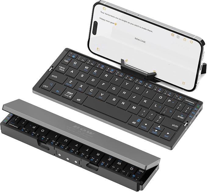 Mini Bluetooth Foldable Keyboard