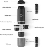 Rechargeable Espresso Coffee Maker