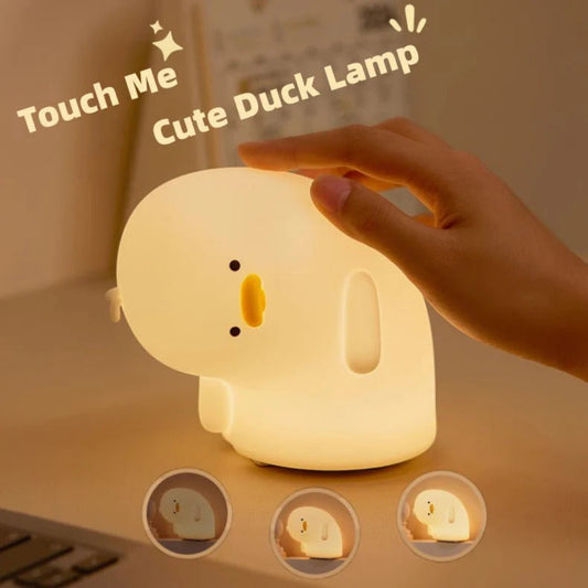 Cute Duck USB Rechargeable LED Night Light