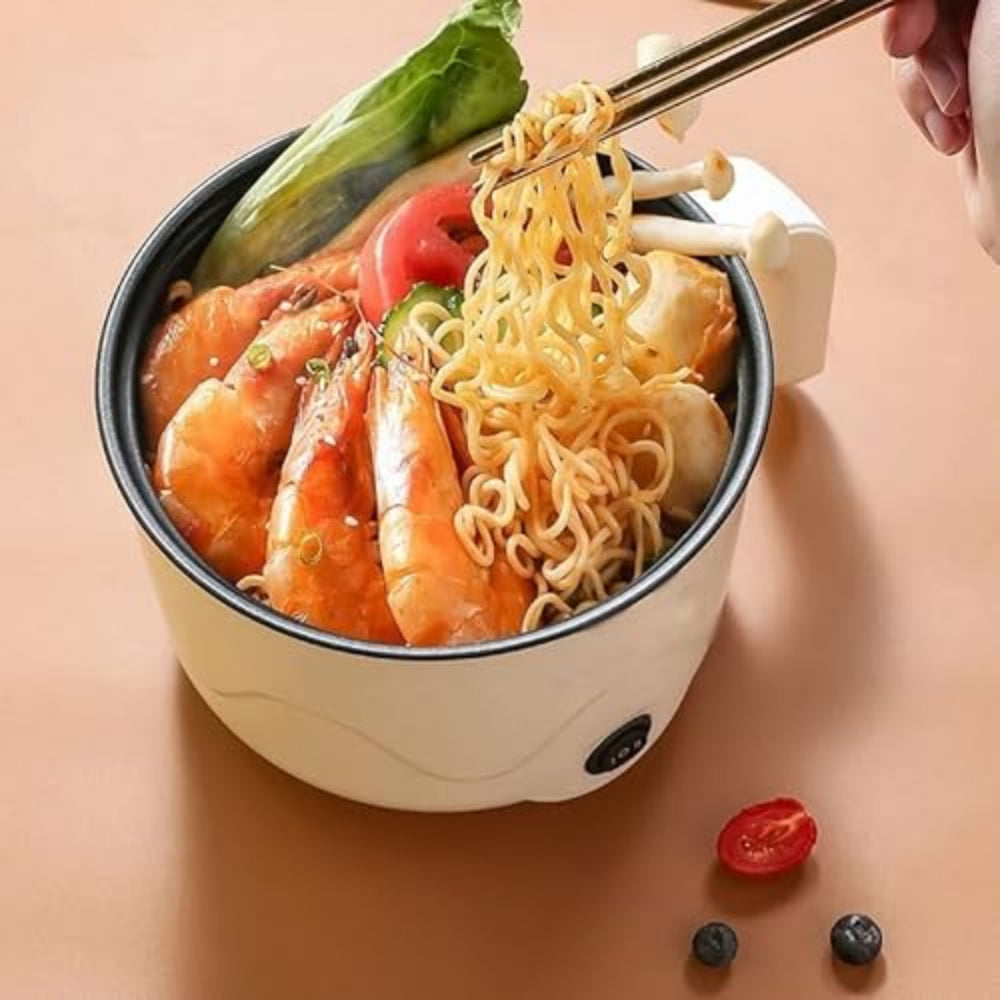 Electric Mini Cooking Pot with Lid