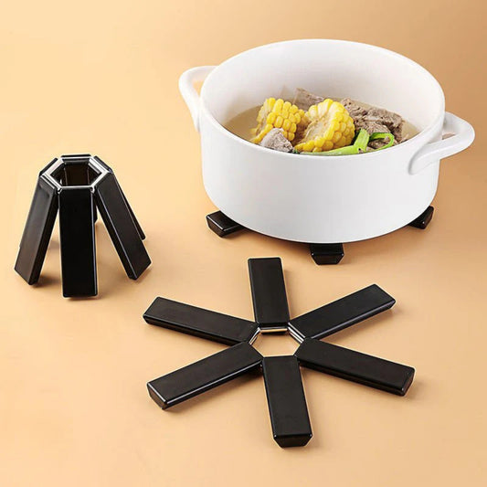 Foldable Heat Resistant Pot Holder & Pan Mat