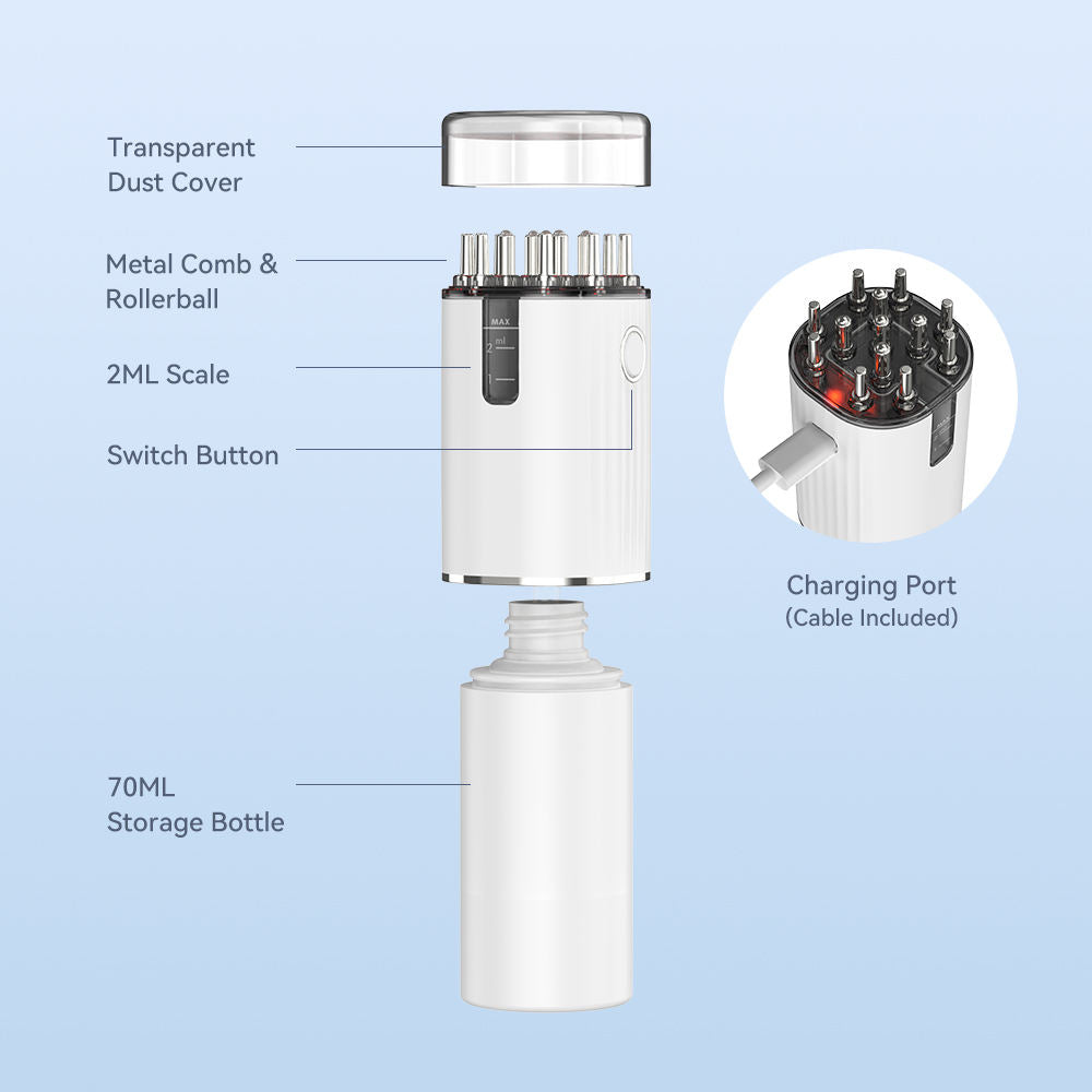 Electric Scalp Massager & Oil Applicator