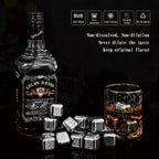 Stainless Steel Ice Cubes (12 Pcs)