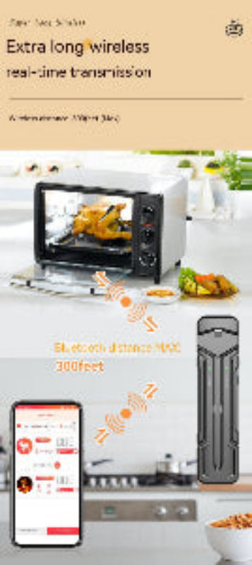 Wireless Kitchen Oven Thermometer
