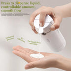 4-in-1 Sustainable Plastic Travel Dispenser Bottle