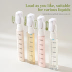 4-in-1 Sustainable Plastic Travel Dispenser Bottle
