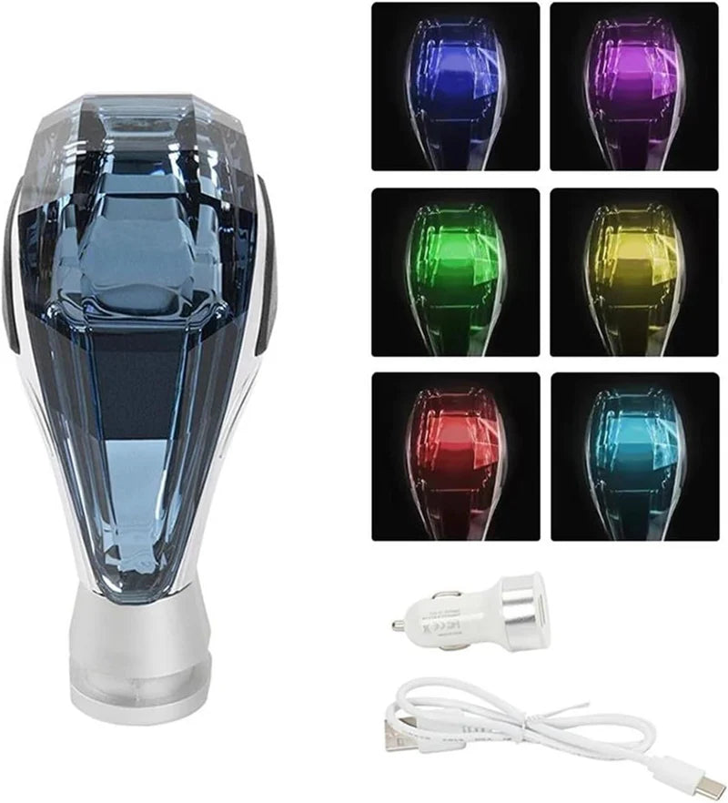 Smart LED Charging Gear Shift Knob